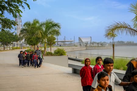 Atal Sarovar at Rajkot Smart City